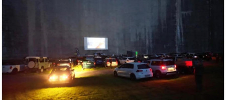 Cinema alla diga del Luzzone