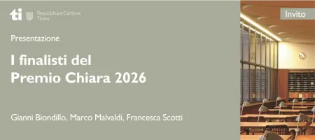 Les finalistes du Prix Chiara 2026