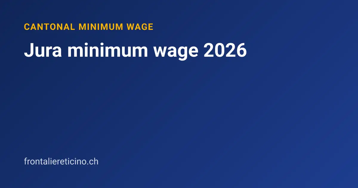 Jura minimum wage 2026